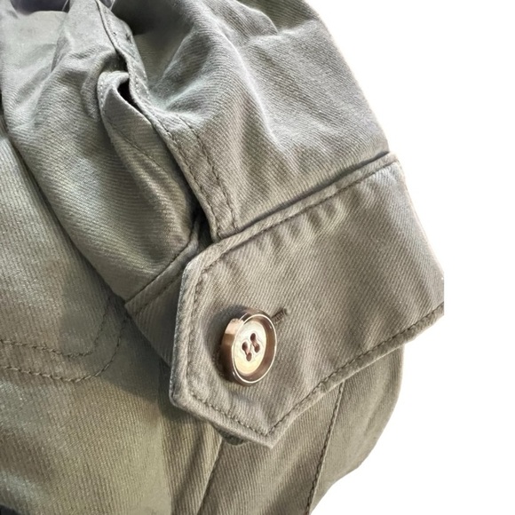 Talbots Military Style Moss Green Jacket Size Small - Picture 6 of 10